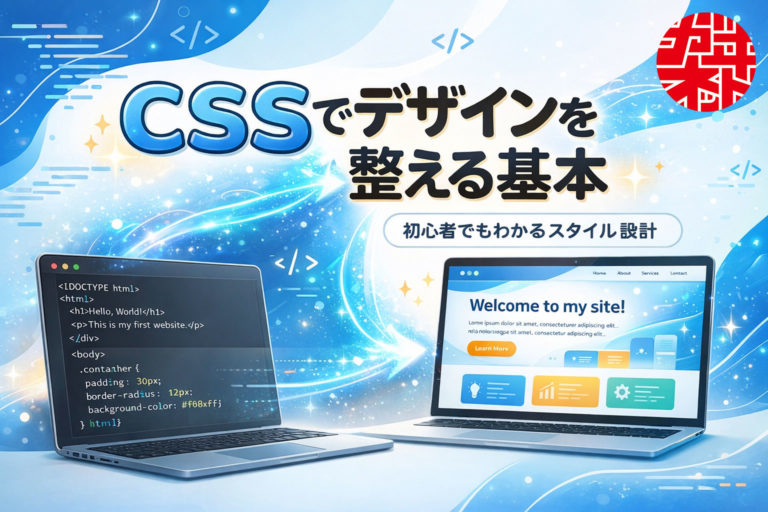 CSSでデザインを整える基本
