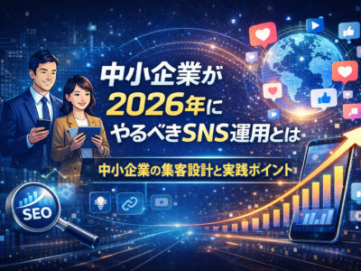 【2026年版】中小企業がやるべきSNS運用とは？成果につながる現実的な戦略と考え方