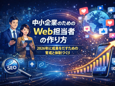 中小企業のためのWeb担当者の作り方｜失敗しない育成・役割・体制設計