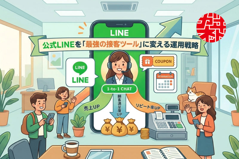公式LINEを「最強の接客ツール」に変える運用戦略