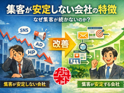 集客が安定しない会社の特徴｜集客が続かない本当の理由