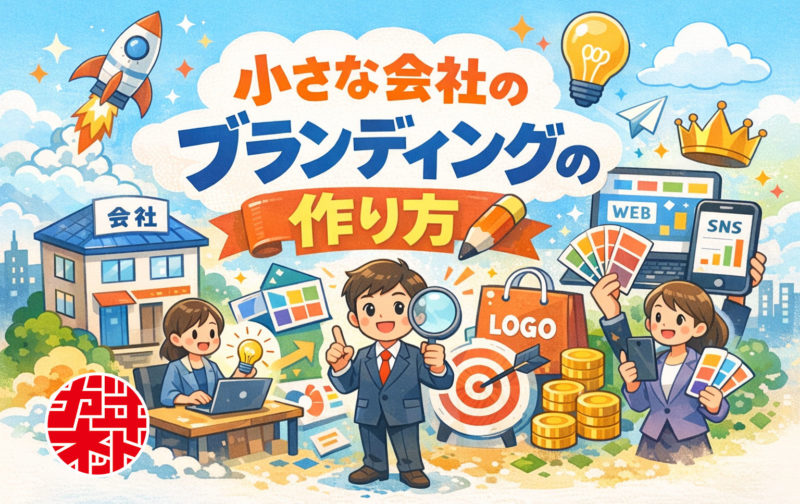 小さな会社のブランディングの作り方｜中小企業が選ばれる会社になる方法
